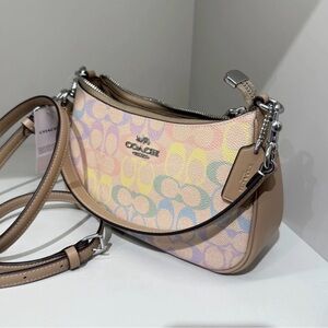 Coach Pastel Signature Shoulder Bag